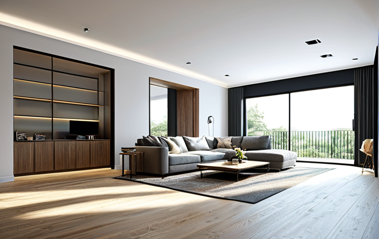 Prompt 1: Natural Light and Spacious Living**