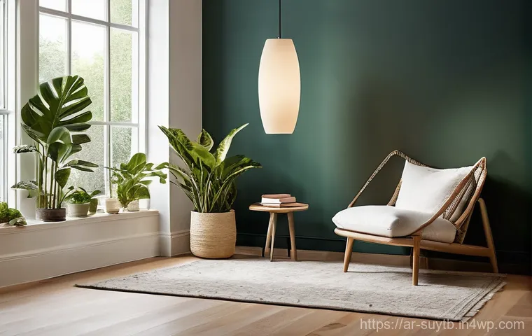 자연 채광을 극대화하는 홈 리노베이션 기법 - **An elegant interior hallway with strategic use of mirrors.** The hallway is painted in a muted, re...